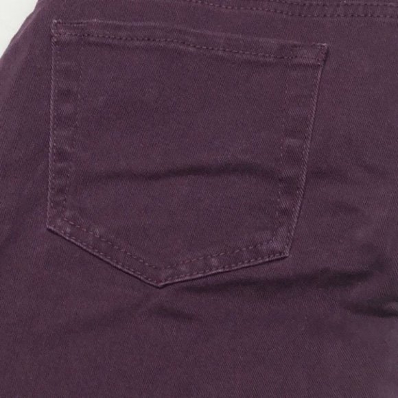 LIKE NEW GLORIA VANDERBILT HIGH RISE PURPLE DRESS JEANS 10/30x28 ⭐ - Picture 12 of 12
